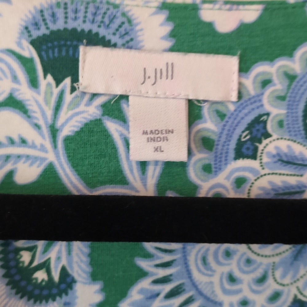 J. Jill Knee Length Knit Dress, XL - Picture 2 of 6